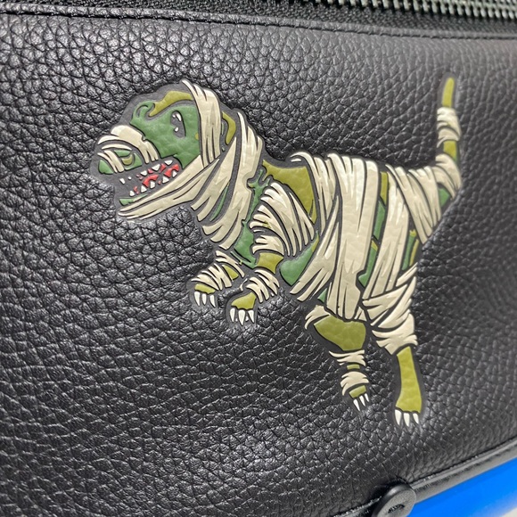 Coach X Michael B. Jordan League Belt Bag In Colorblock With Mummified Rexy - Picture 8 of 8